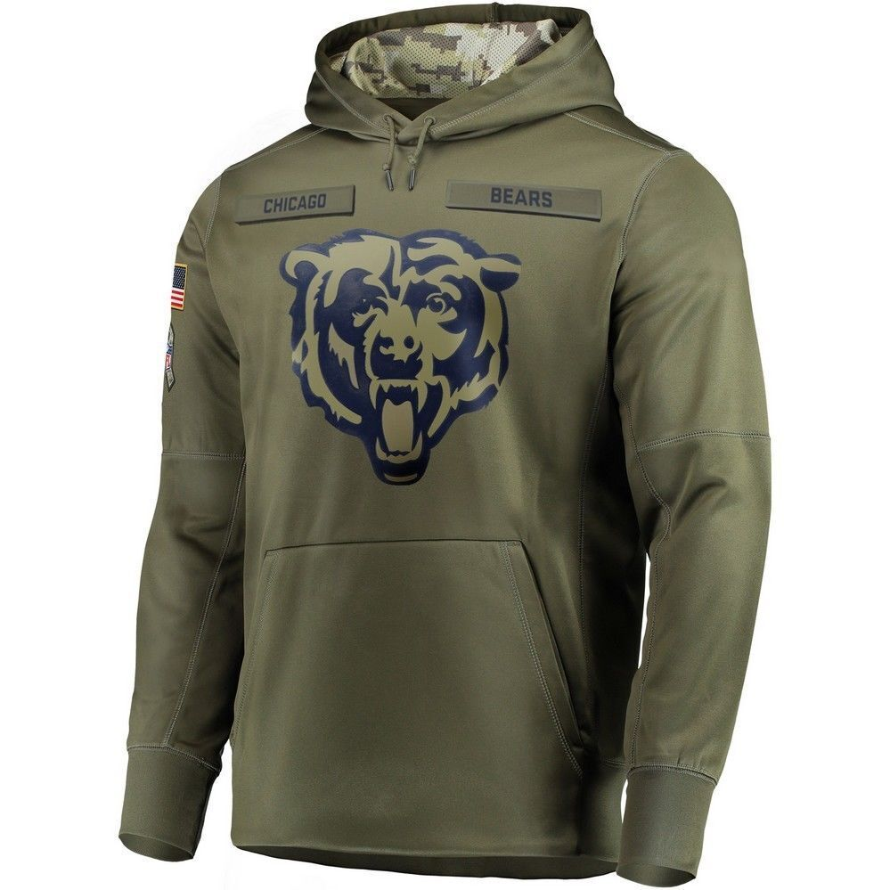 Men Chicago Bears Green  2024 Nike NFL hoodie->indianapolis colts->NFL Jersey